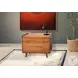 Cinnamon Mindi Medium Brown 2 Drawer File Cabinet