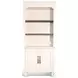 Cypress Grove White 76" Bookcase