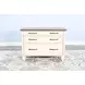Cozy Luxe White Lateral 3 Drawer File Cabinet