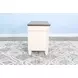 Cozy Luxe White Lateral 3 Drawer File Cabinet