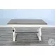 Hearthwood Haven Marble White and Buckskin 60" Desk with USB Port