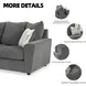 Stairatt Gravel 63" Loveseat