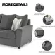 Stairatt Gravel 86" Sofa
