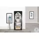 Haven Arch Umbra 84" Tall Arched Bookshelf with Open Shelving