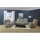 Athens Chocolate Brown Rectangular Coffee Table with Casters
