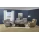 Athens Chocolate Brown Rectangular Coffee Table with Casters