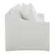 Augustine Cream Slipcover Apartment Living Room Set