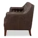 Brooks Brown Tufted 2 Seat 54" Sofa