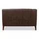 Brooks Brown Tufted 2 Seat 54" Sofa