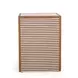 Kora Brown 1 Drawer Nightstand