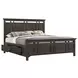 Hawthorne Burnished Clay King Storage Panel Bed
