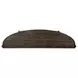 Hadleigh Black Coffee Bean Demilune Sofa Table