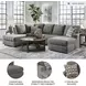 O'Phannon Putty 2-Piece LAF Sectional with Chaise
