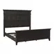 Paradise Valley Saddle Brown King Panel Bed