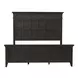 Paradise Valley Saddle Brown King Panel Bed