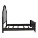Paradise Valley Saddle Brown Upholstered California King Panel Bed