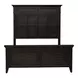 Paradise Valley Saddle Brown Queen Panel Bed