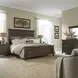 Paradise Valley Saddle Brown California King Panel Bed