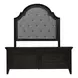 Eden Ridge Saddle Brown Upholstered Panel Bedroom Set