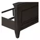 Paradise Valley Saddle Brown Upholstered Queen Panel Bed
