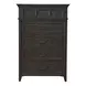 Paradise Valley Saddle Brown Upholstered Panel Bedroom Set