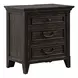 Eden Ridge Saddle Brown Upholstered Panel Bedroom Set
