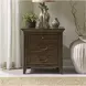 Eden Ridge Saddle Brown Nightstand