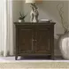 Eden Ridge Saddle Brown 2 Door Bedside Chest
