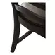 Paradise Valley Saddle Brown Upholstered Ladder Back Arm Chair Set of 2