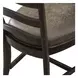 Eden Ridge Saddle Brown Upholstered Ladder Back Side Chair Set of 2