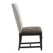 Eden Ridge Saddle Brown Extendable Dining Room Set With Upholstered Chair