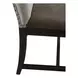 Eden Ridge Saddle Brown Upholstered Side Chair Set of 2