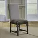 Eden Ridge Saddle Brown Upholstered Side Chair Set of 2