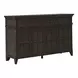 Eden Ridge Saddle Brown Rectangular Leg Extendable Dining Room Set