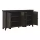 Eden Ridge Saddle Brown Hall Buffet