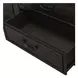 Paradise Valley Saddle Brown Entertainment Center with Piers