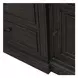 Paradise Valley Saddle Brown Entertainment Center with Piers