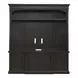 Eden Ridge Saddle Brown Entertainment Center