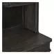 Eden Ridge Saddle Brown Credenza with Hutch