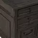 Eden Ridge Saddle Brown Executive Desk