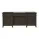 Eden Ridge Saddle Brown Executive Desk