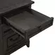 Eden Ridge Saddle Brown Executive Desk