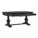 Eden Ridge Saddle Brown Writing Desk