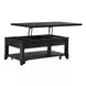 Paradise Valley Saddle Brown Lift Top Storage Cocktail Table