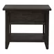 Eden Ridge Saddle Brown Rectangular End Table