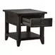Paradise Valley Saddle Brown Rectangular End Table