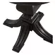 Eden Ridge Saddle Brown Round Chairside Table