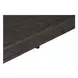 Eden Ridge Saddle Brown Rectangular Leg Extendable Dining Table