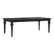 Paradise Valley Saddle Brown Rectangular Leg Extendable Dining Room Set