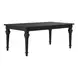 Paradise Valley Saddle Brown Rectangular Leg Extendable Dining Table